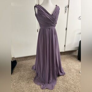 David Tutera Gather & Gown Lavender Maxi Dress